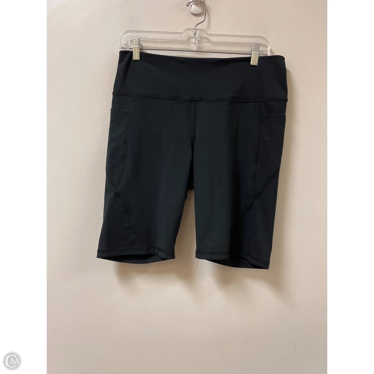 Athletic Shorts By Danskin In Black, Size: L