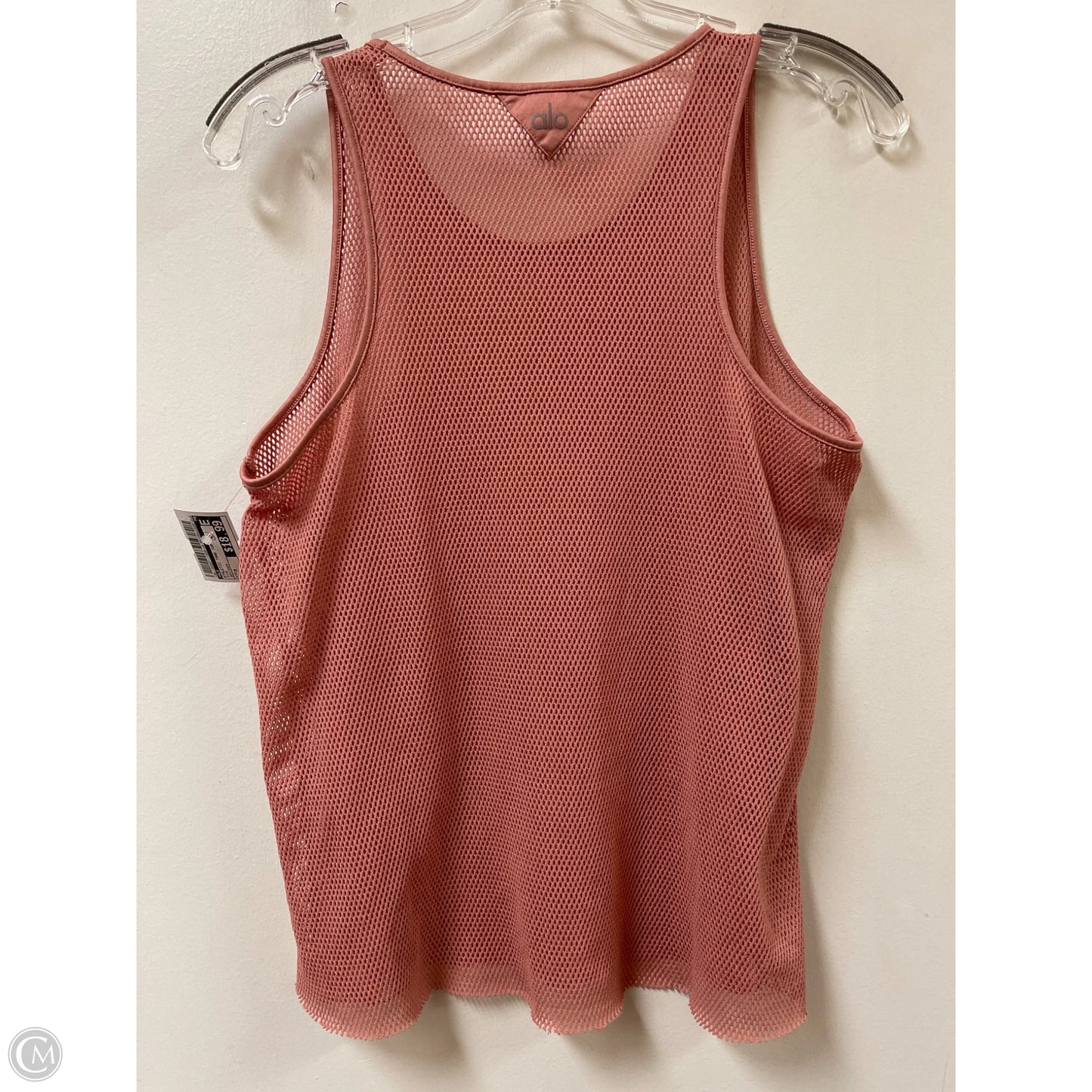 Athletic Tank Top By Alo In Pink, Size: M