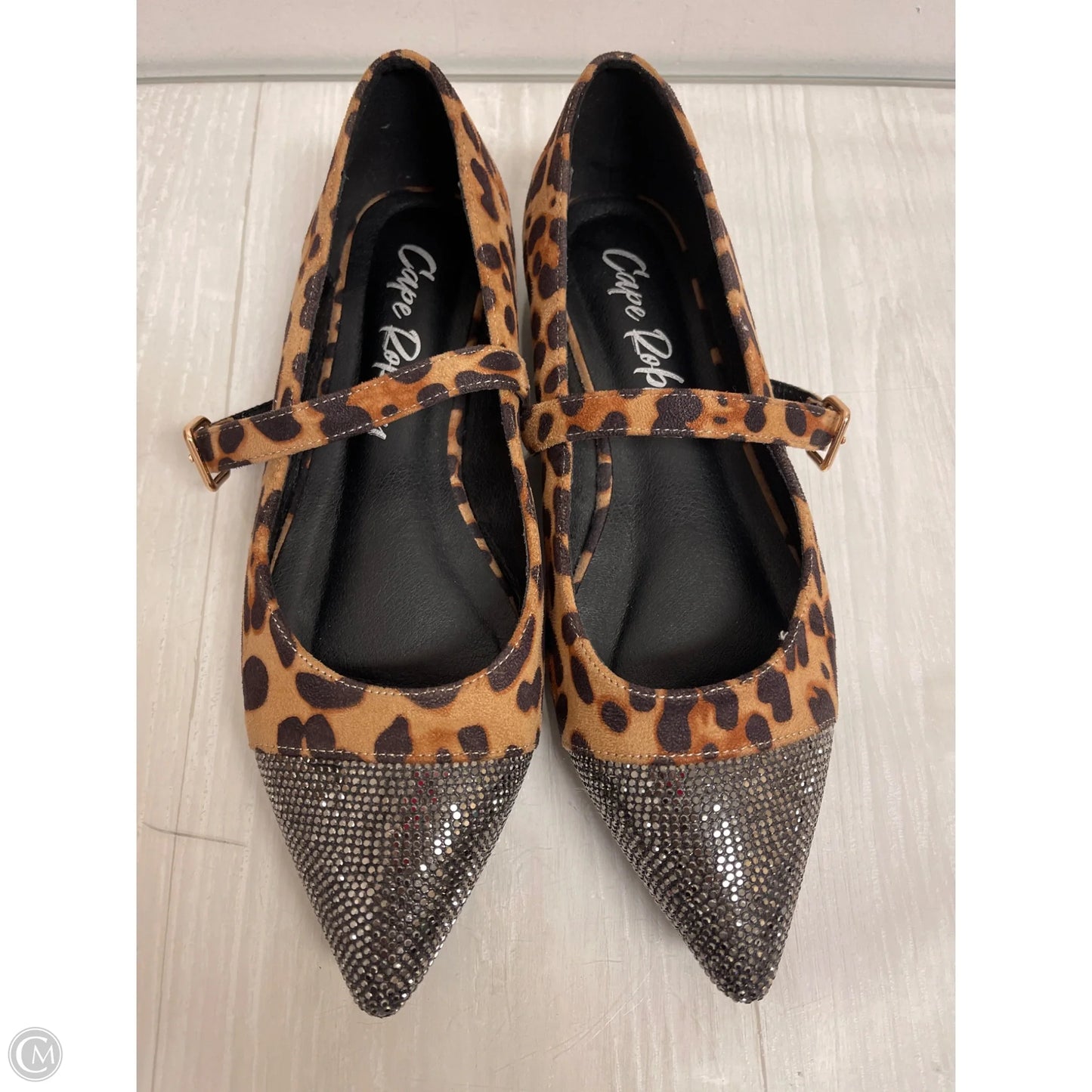 Shoes Flats By Cape Robbin In Animal Print, Size: 8.5