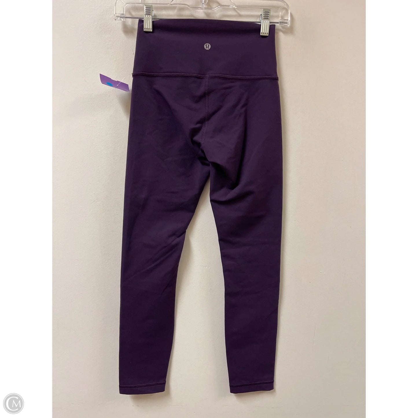 Athletic Leggings By Lululemon In Purple, Size: 4