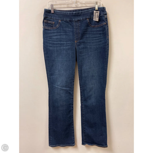 Jeans Boot Cut By Chicos In Blue Denim, Size: 6