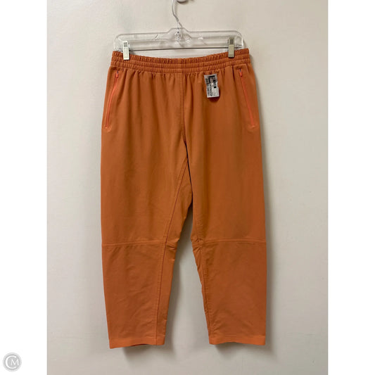 Athletic Pants By Outdoor Voices In Orange, Size: L