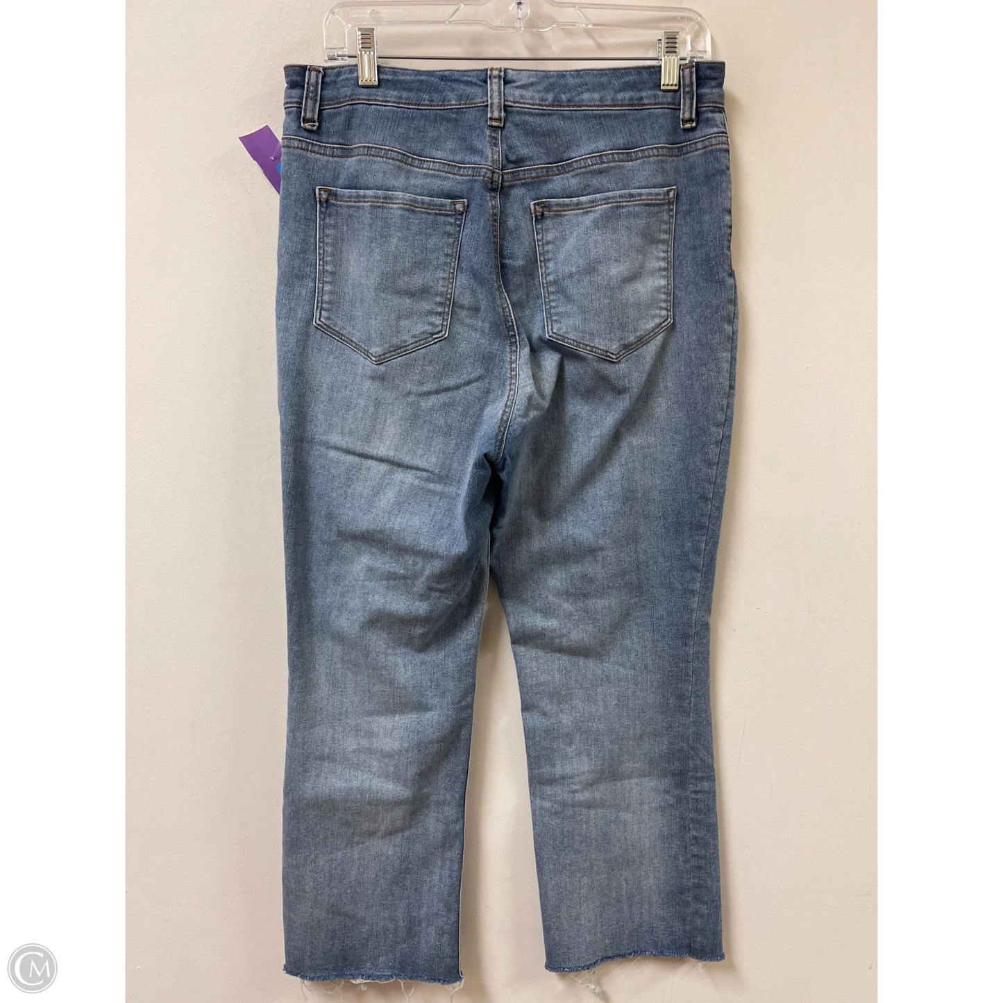 Jeans Cropped By Style And Company In Blue Denim, Size: 10