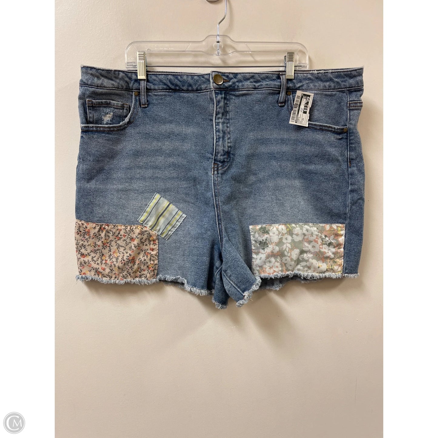 Shorts By Wonderly In Blue Denim, Size: 24