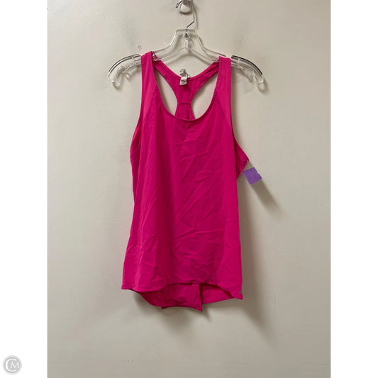Athletic Tank Top By Adidas In Pink, Size: M
