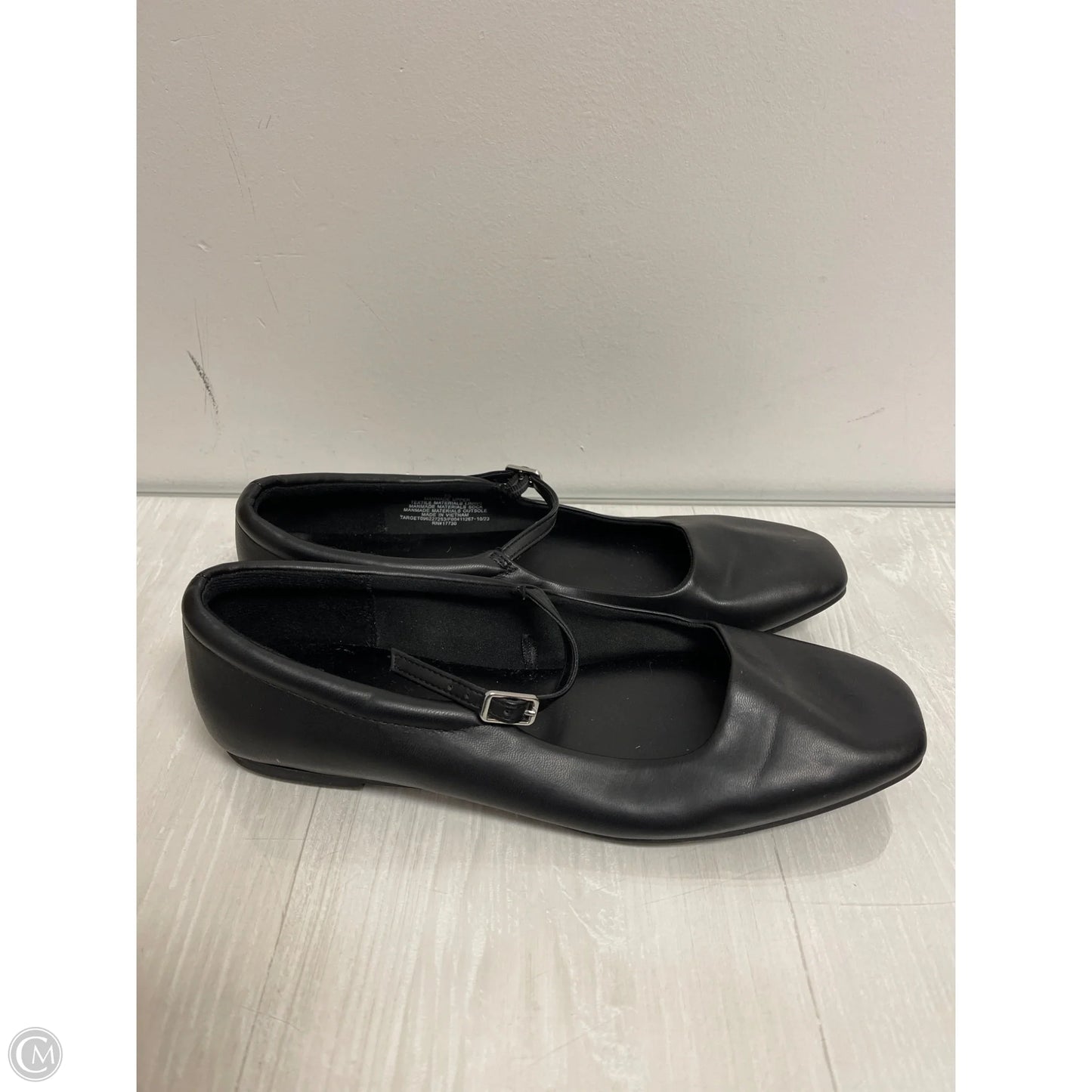 Shoes Flats By Wild Fable In Black, Size: 9.5