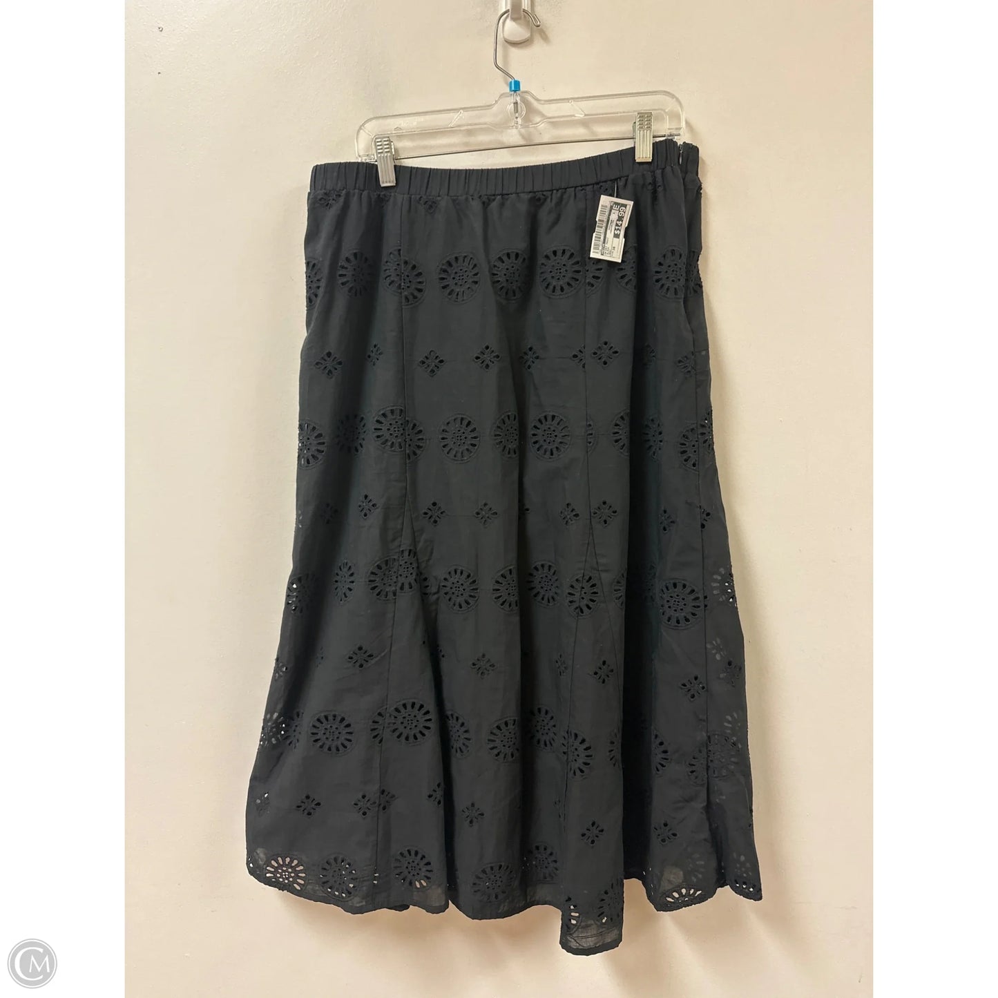 Skirt Maxi By Adiva In Black, Size: 16