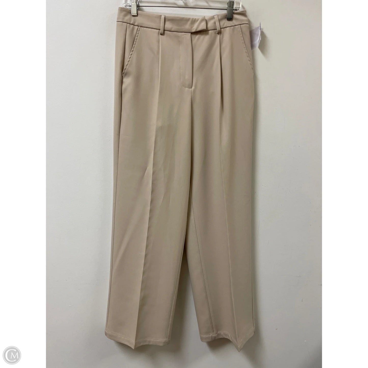 Pants Wide Leg By Clothes Mentor In Cream, Size: 8