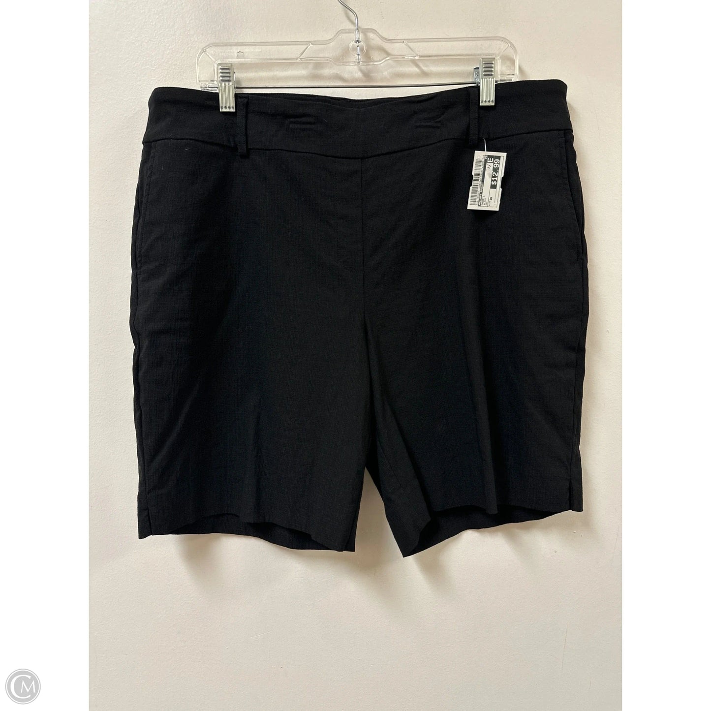 Shorts By Hilary Radley In Black, Size: 16