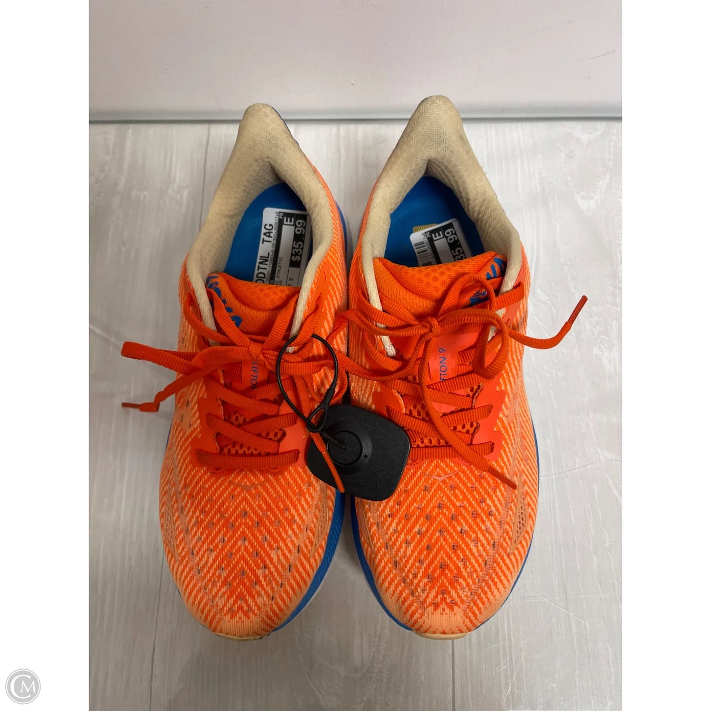 Shoes Athletic By Hoka In Orange, Size: 7.5