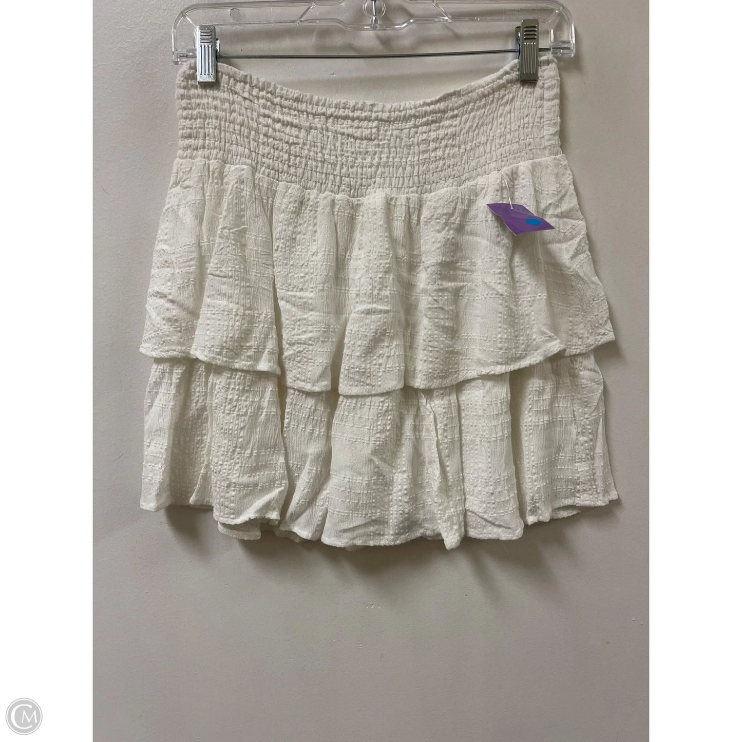 Skirt Mini & Short By Lush In White, Size: 4