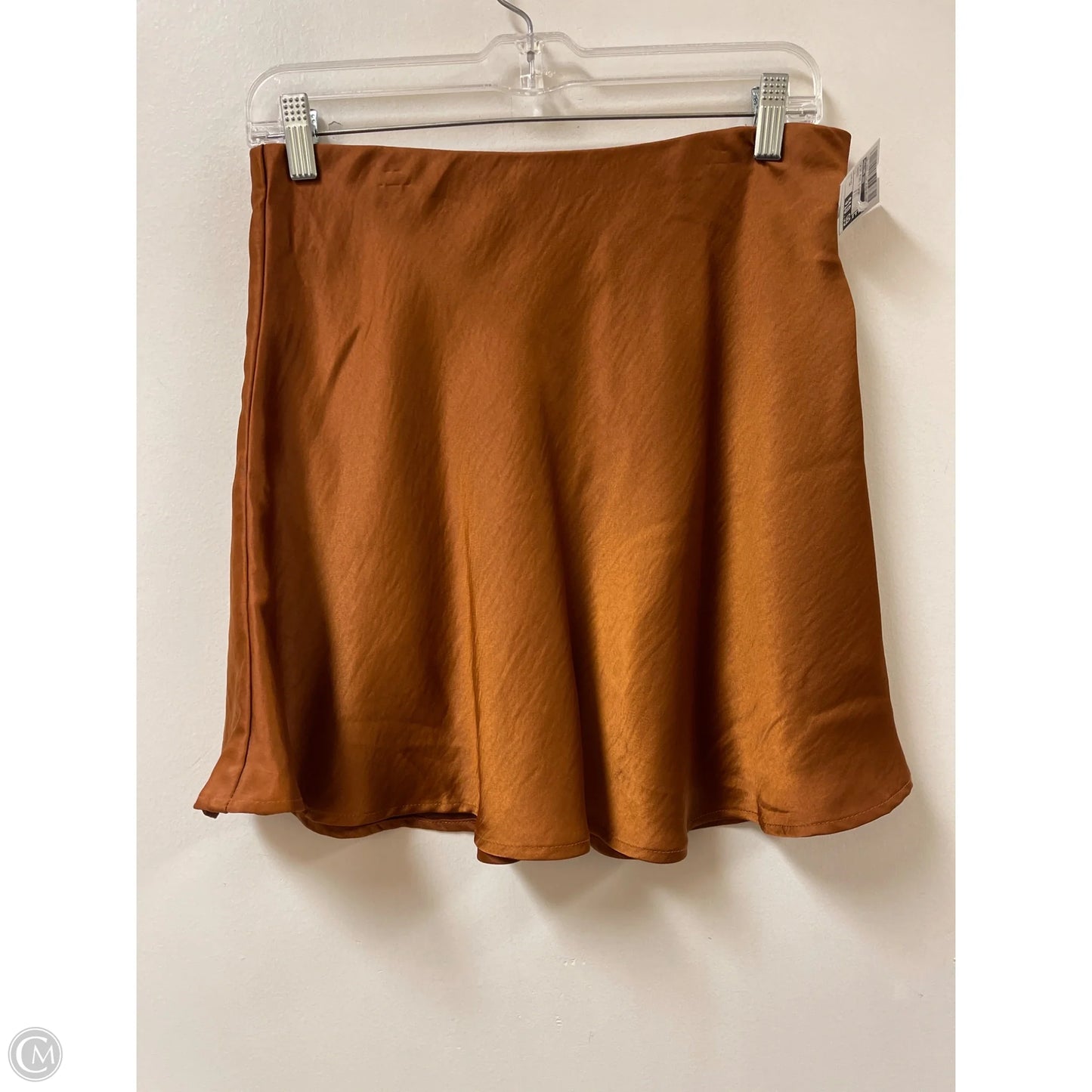 Skirt Mini & Short By Mustard Seed In Bronze, Size: 12