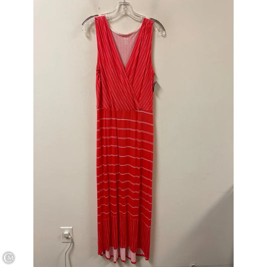 Dress Casual Maxi By Ana In Pink, Size: L