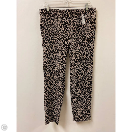 Pants Other By Banana Republic In Animal Print, Size: 10