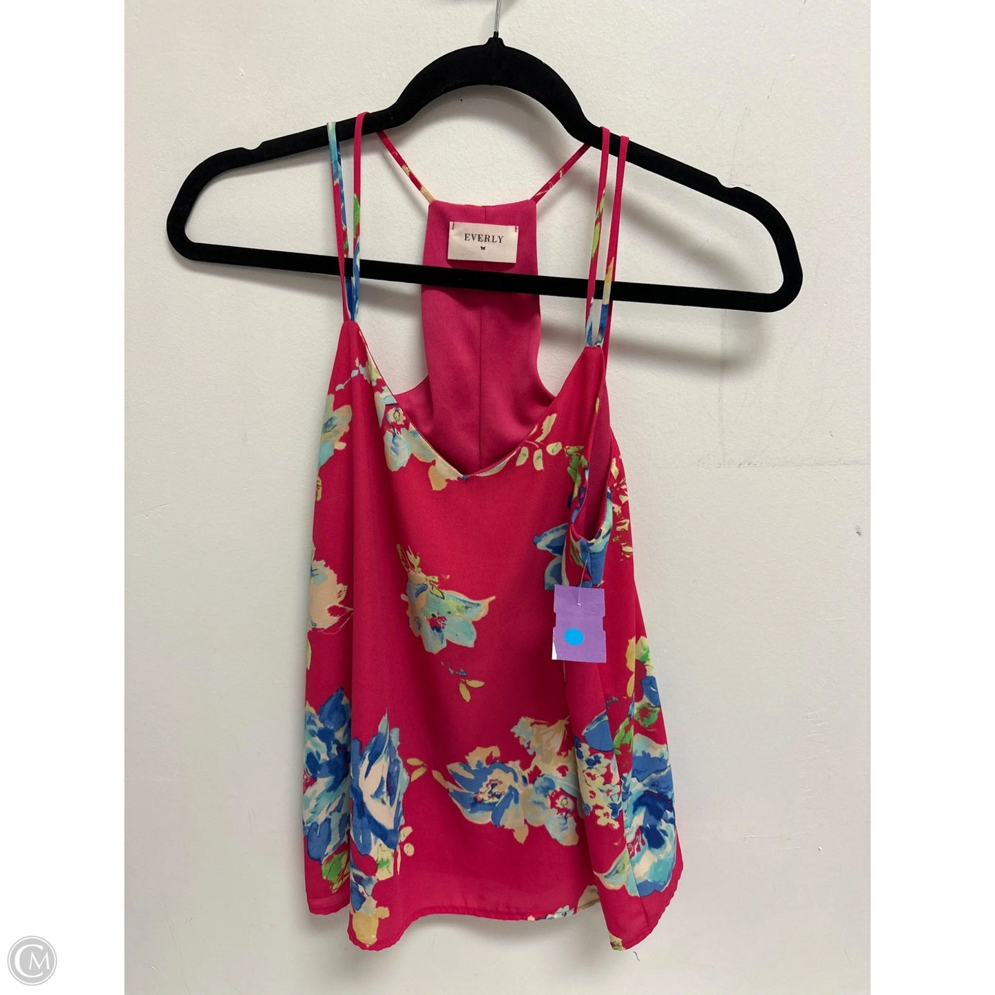 Top Sleeveless By Everly In Pink, Size: M