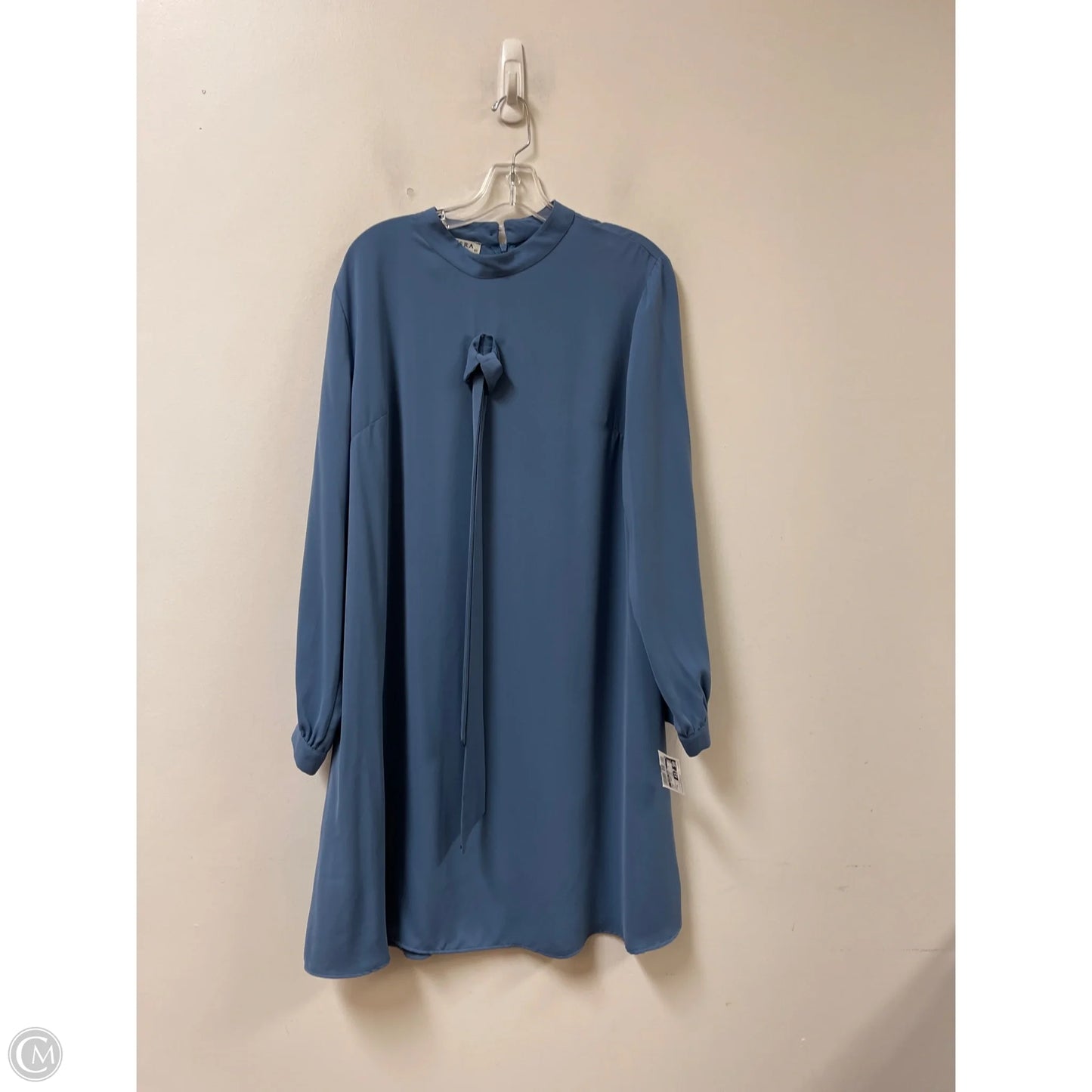 Dress Casual Midi By Clothes Mentor In Blue, Size: Xl