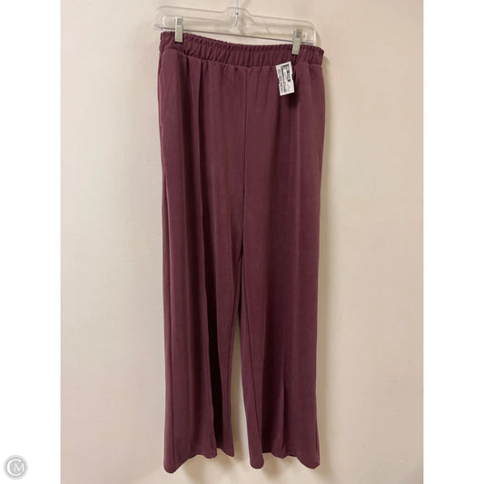 Pants Lounge By Clothes Mentor In Red, Size: 16