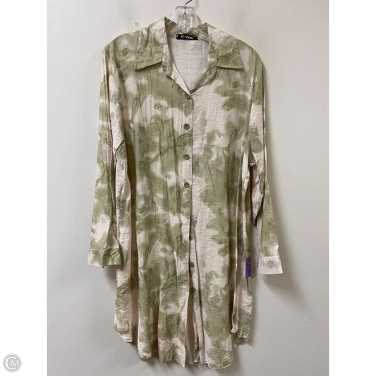 Dress Casual Short By Clothes Mentor In Green, Size: Xl