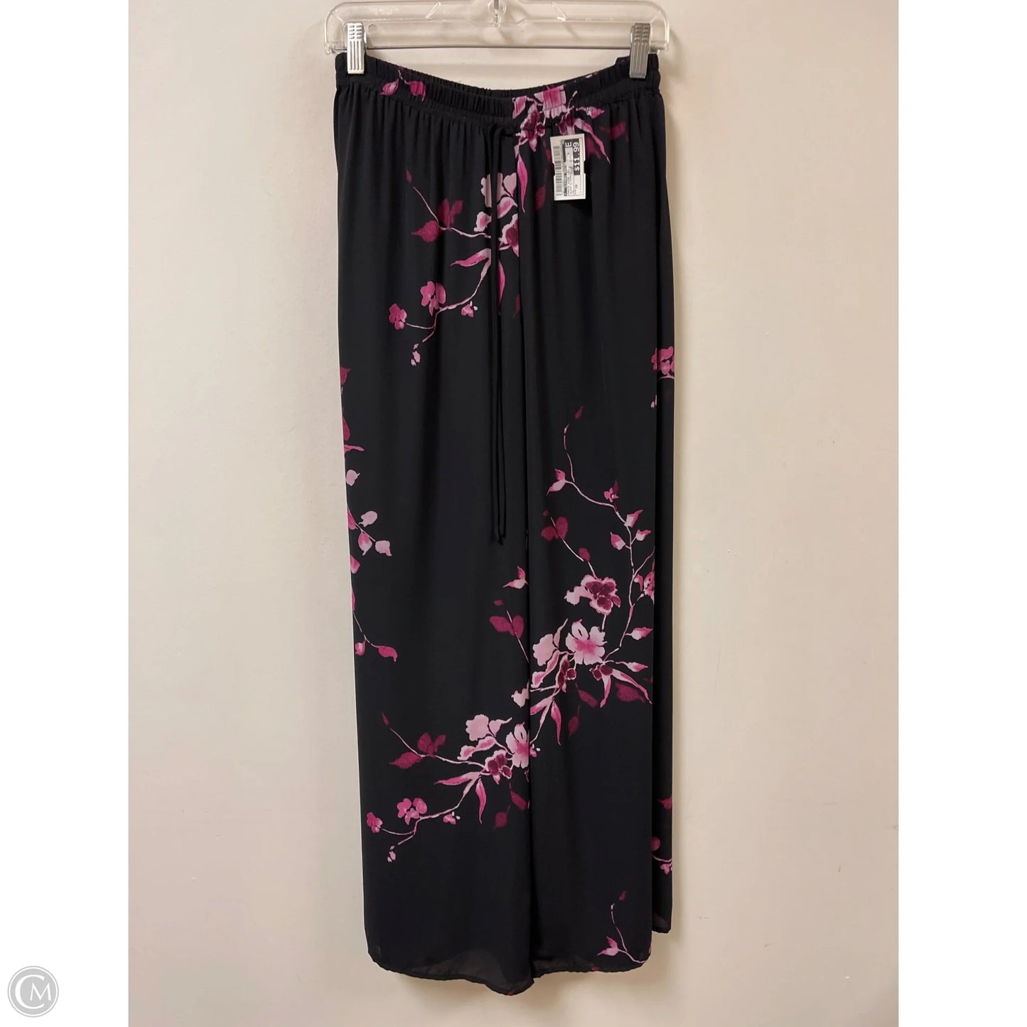 Pants Wide Leg By Clothes Mentor In Black & Purple, Size: 16