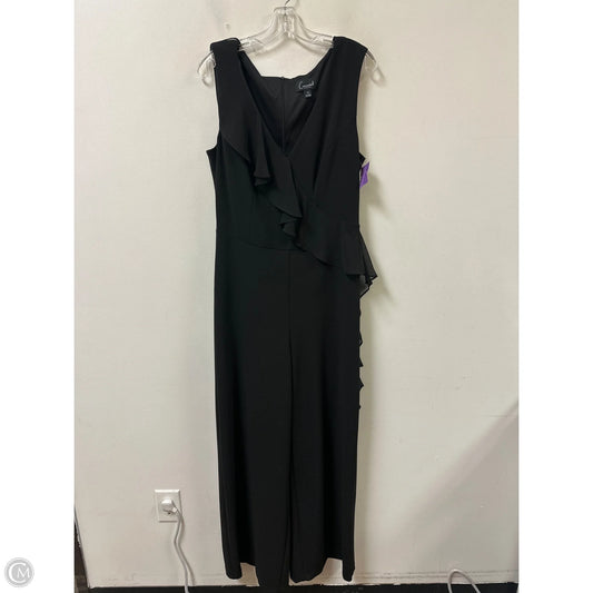Jumpsuit By Connected Apparel In Black, Size: L