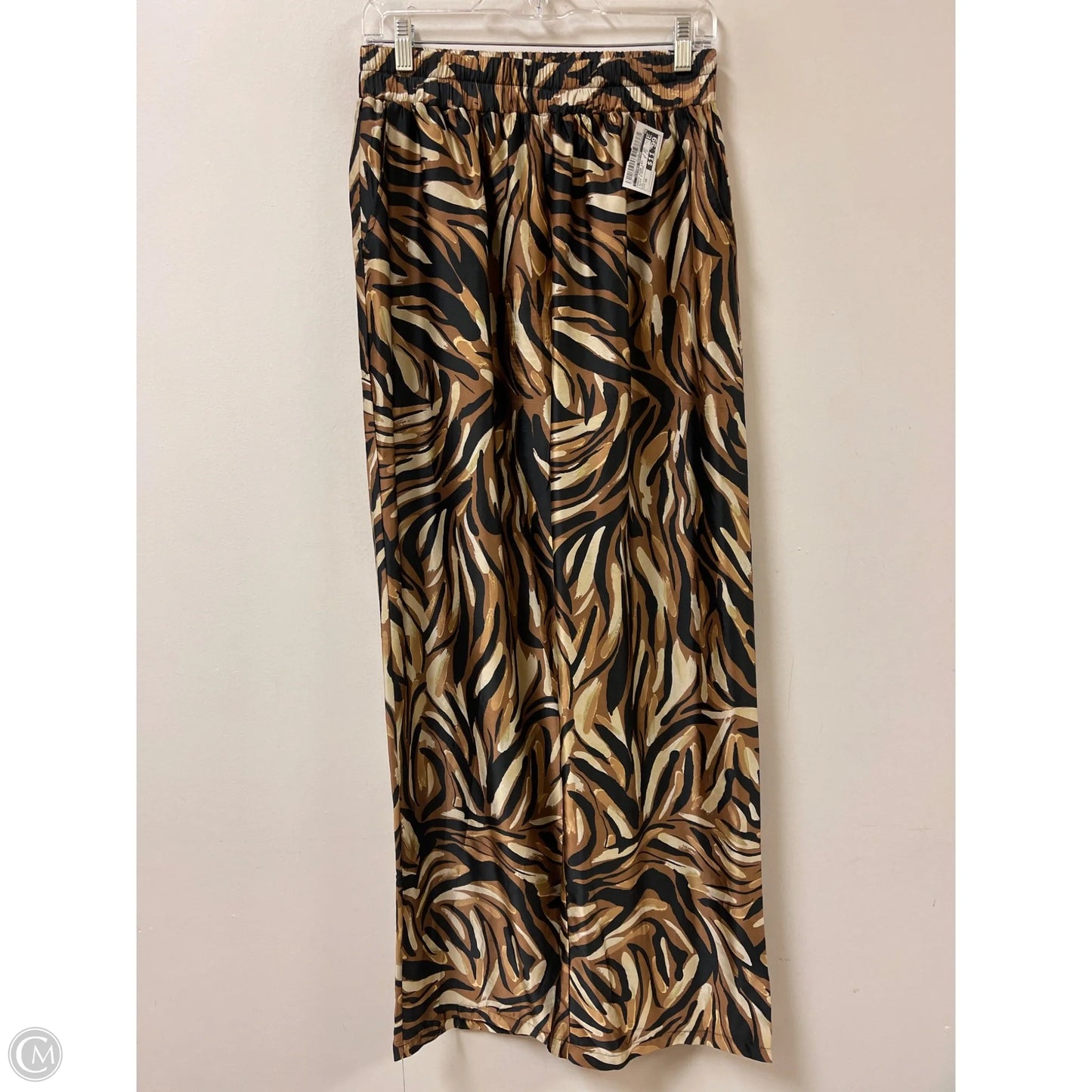 Pants Wide Leg By Clothes Mentor In Black & Brown, Size: 16