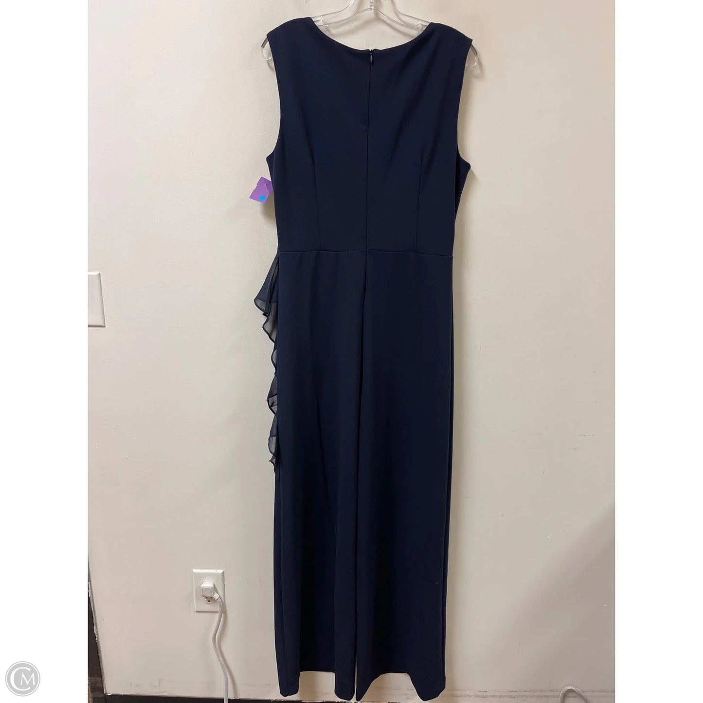 Jumpsuit By Connected Apparel In Navy, Size: L