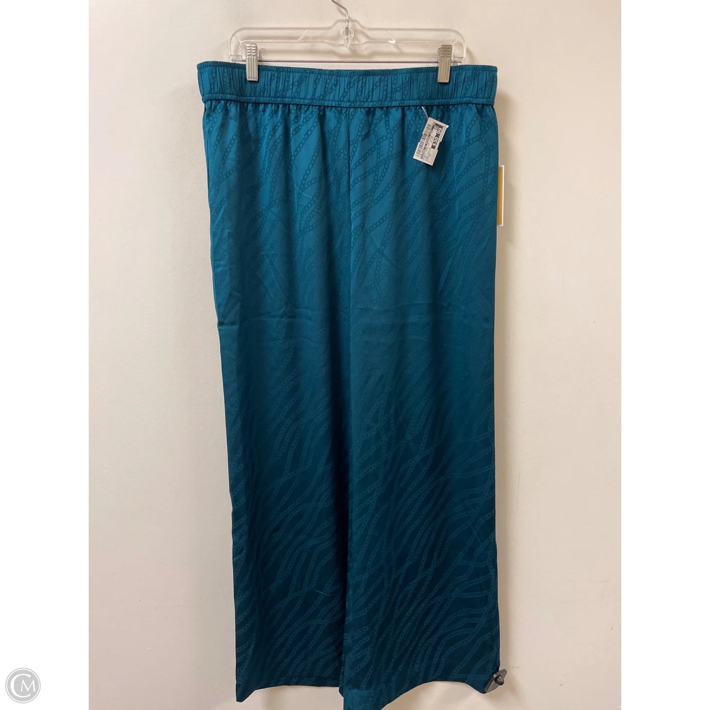 Pants Wide Leg By Michael By Michael Kors In Teal, Size: 16
