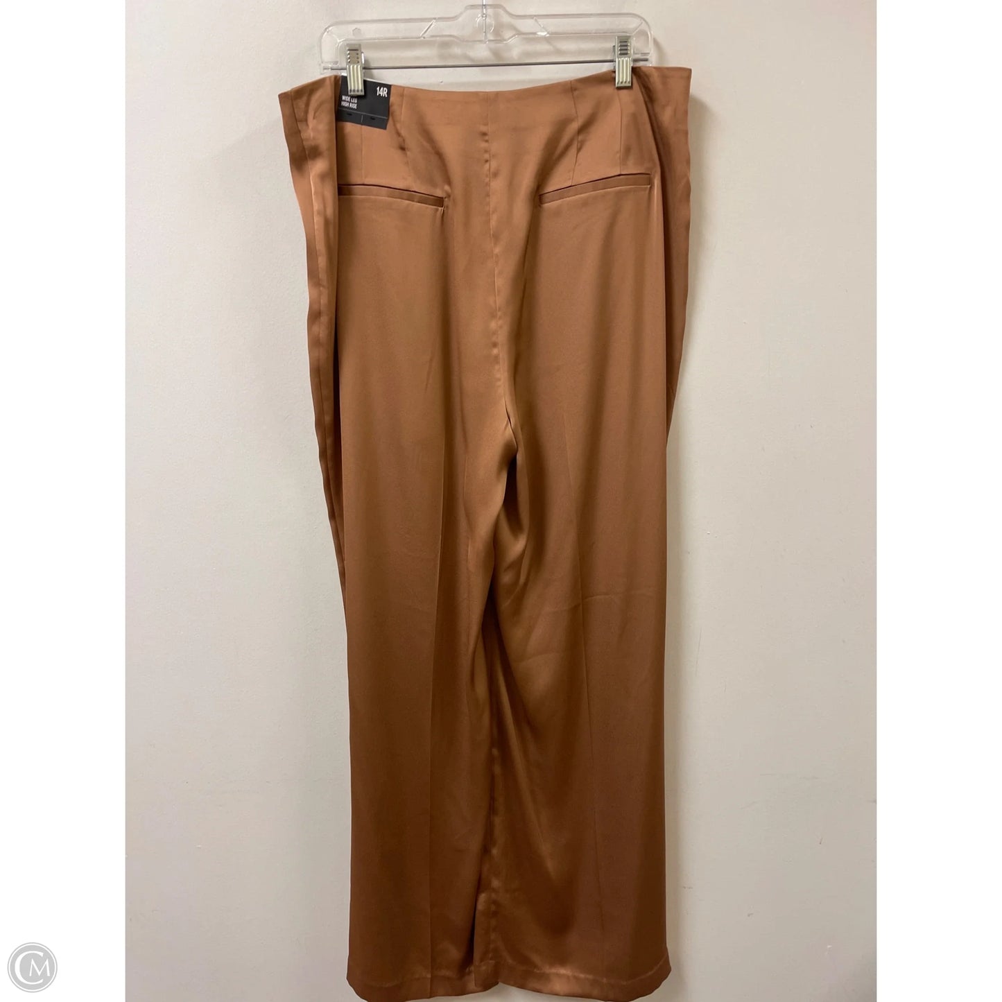 Pants Wide Leg By Express In Brown, Size: 14