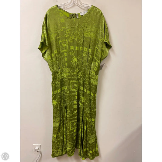 Dress Casual Maxi By Clothes Mentor In Green, Size: L