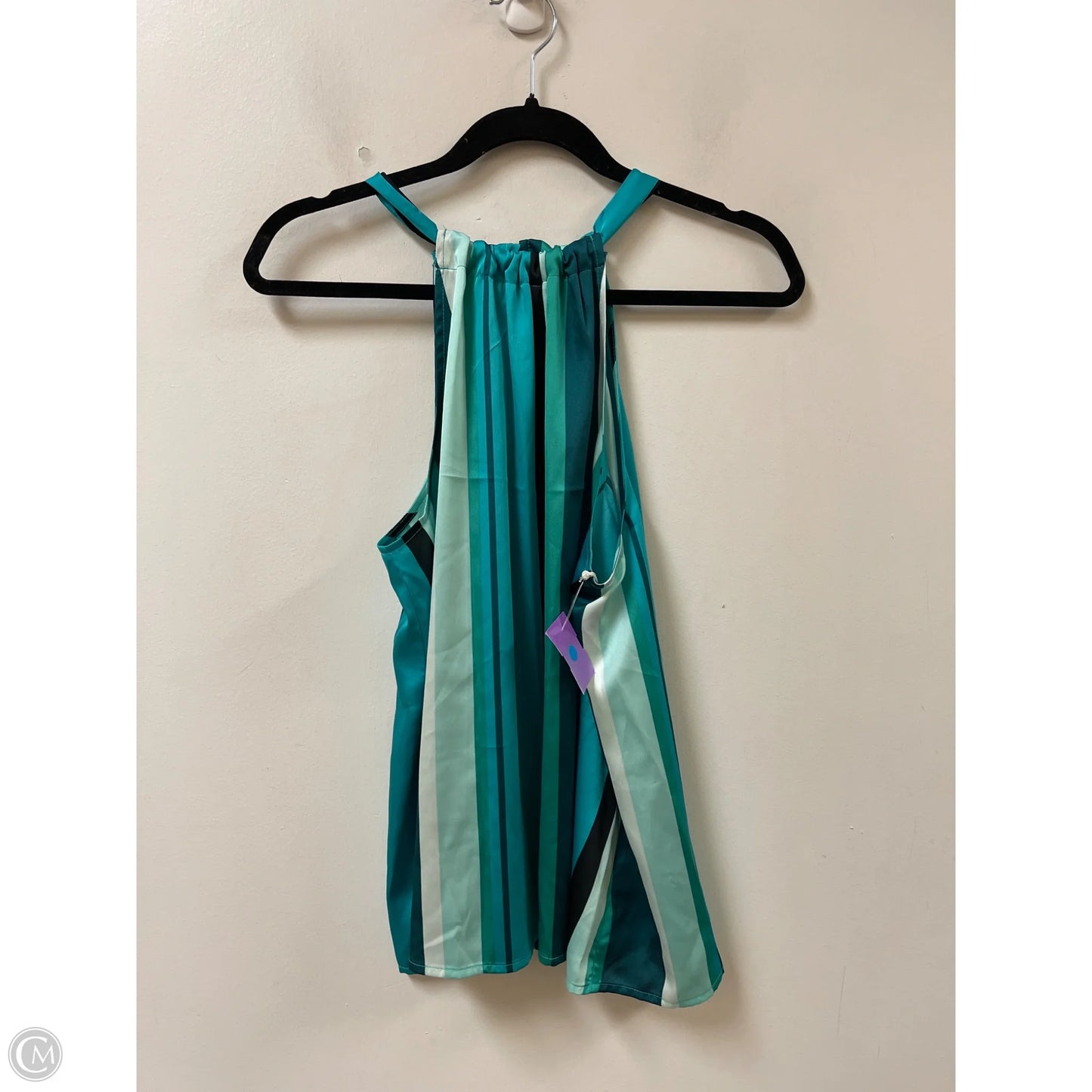 Top Sleeveless By Worthington In Blue, Size: L