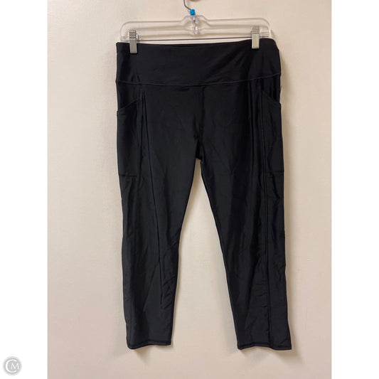 Athletic Leggings By Clothes Mentor In Black, Size: Xl