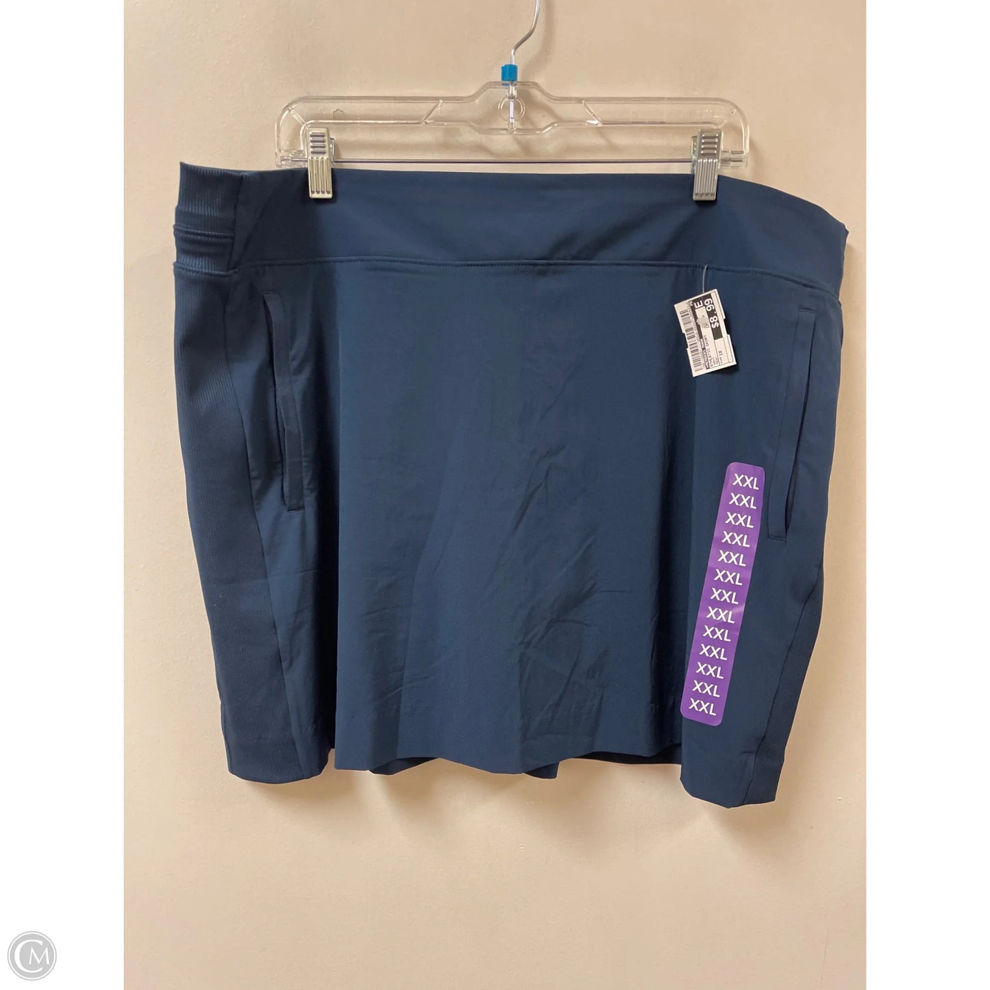 Athletic Skort By Members Mark In Navy, Size: 1x