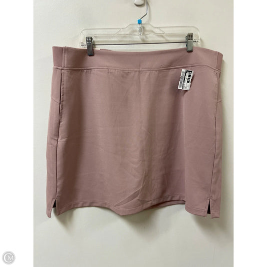 Athletic Skort By 32 Degrees In Pink, Size: 1x