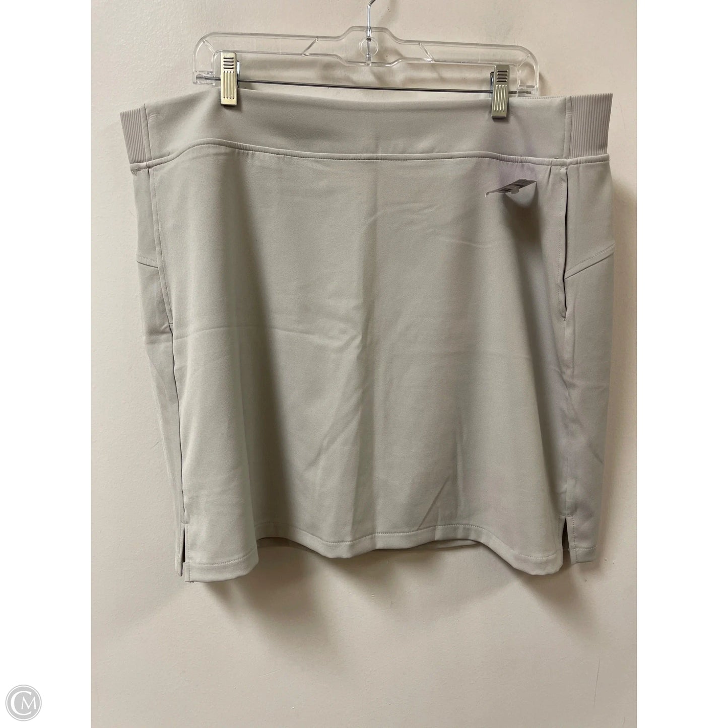 Athletic Skort By 32 Degrees In Cream, Size: 1x