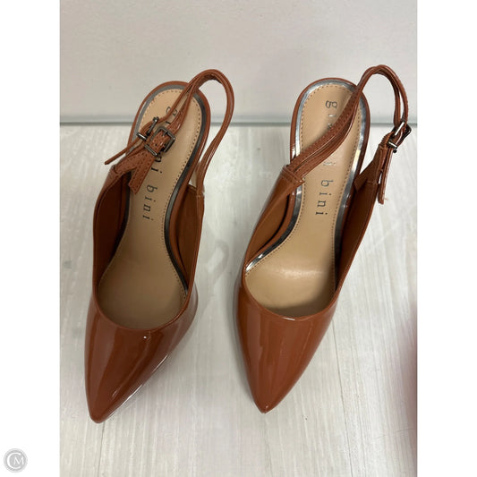 Shoes Heels Stiletto By Gianni Bini In Brown, Size: 6