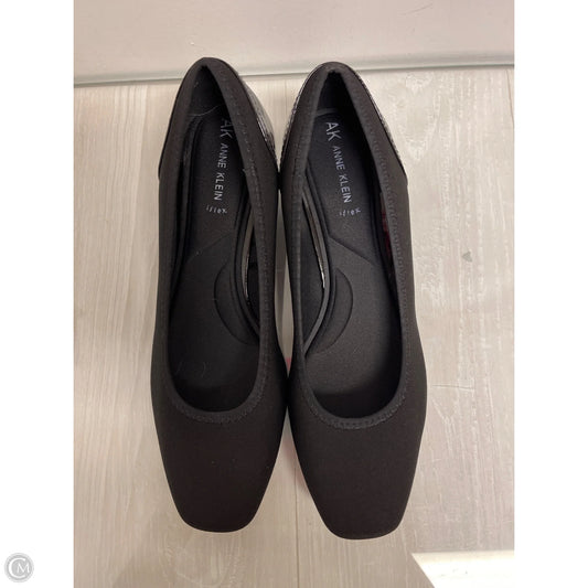 Shoes Heels Wedge By Anne Klein In Black, Size: 10