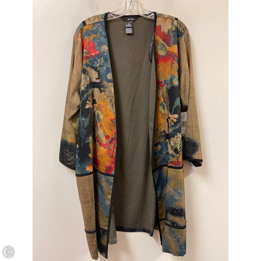 Kimono By Ali Miles In Multi-colored, Size: Xl