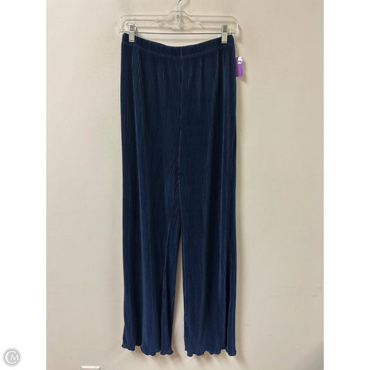 Pants Wide Leg By Clothes Mentor In Navy, Size: 12