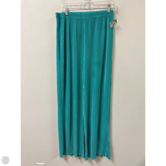 Pants Wide Leg By Clothes Mentor In Teal, Size: 16