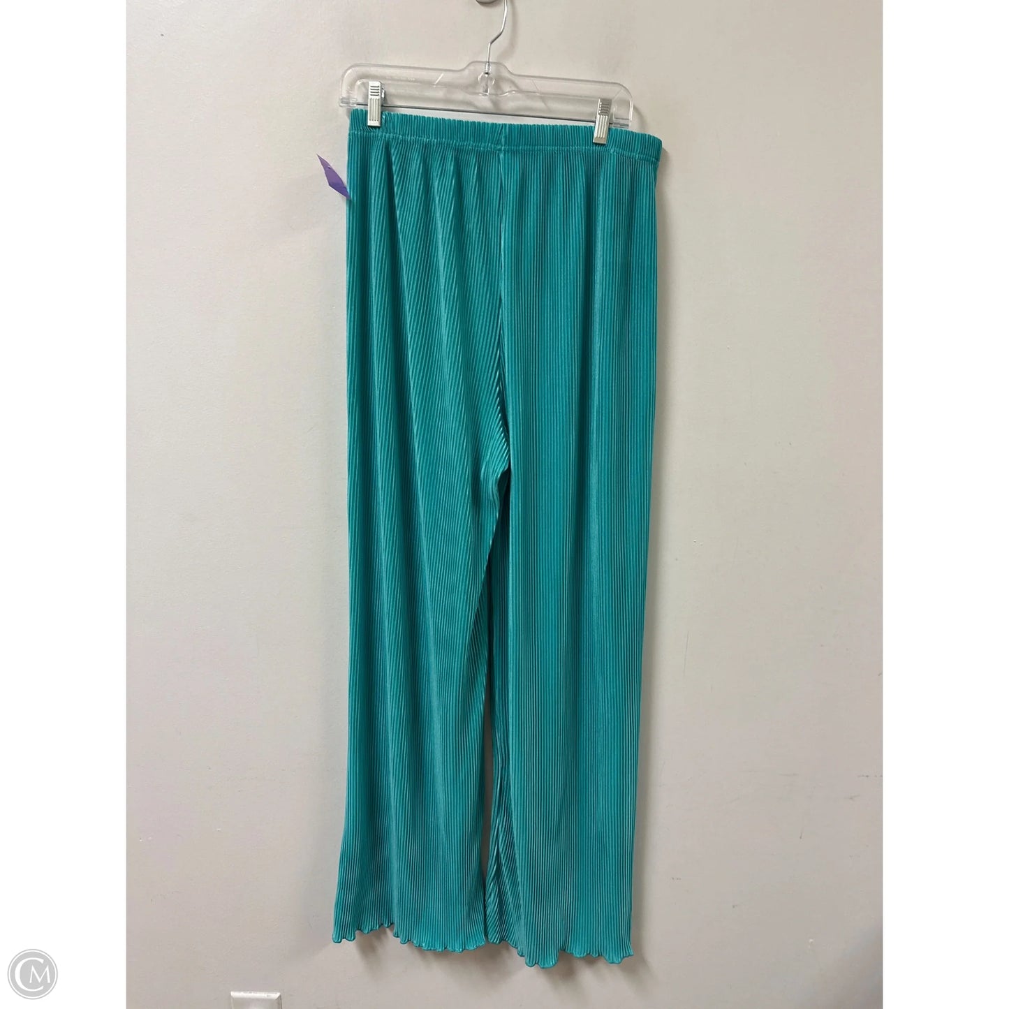 Pants Wide Leg By Clothes Mentor In Teal, Size: 16