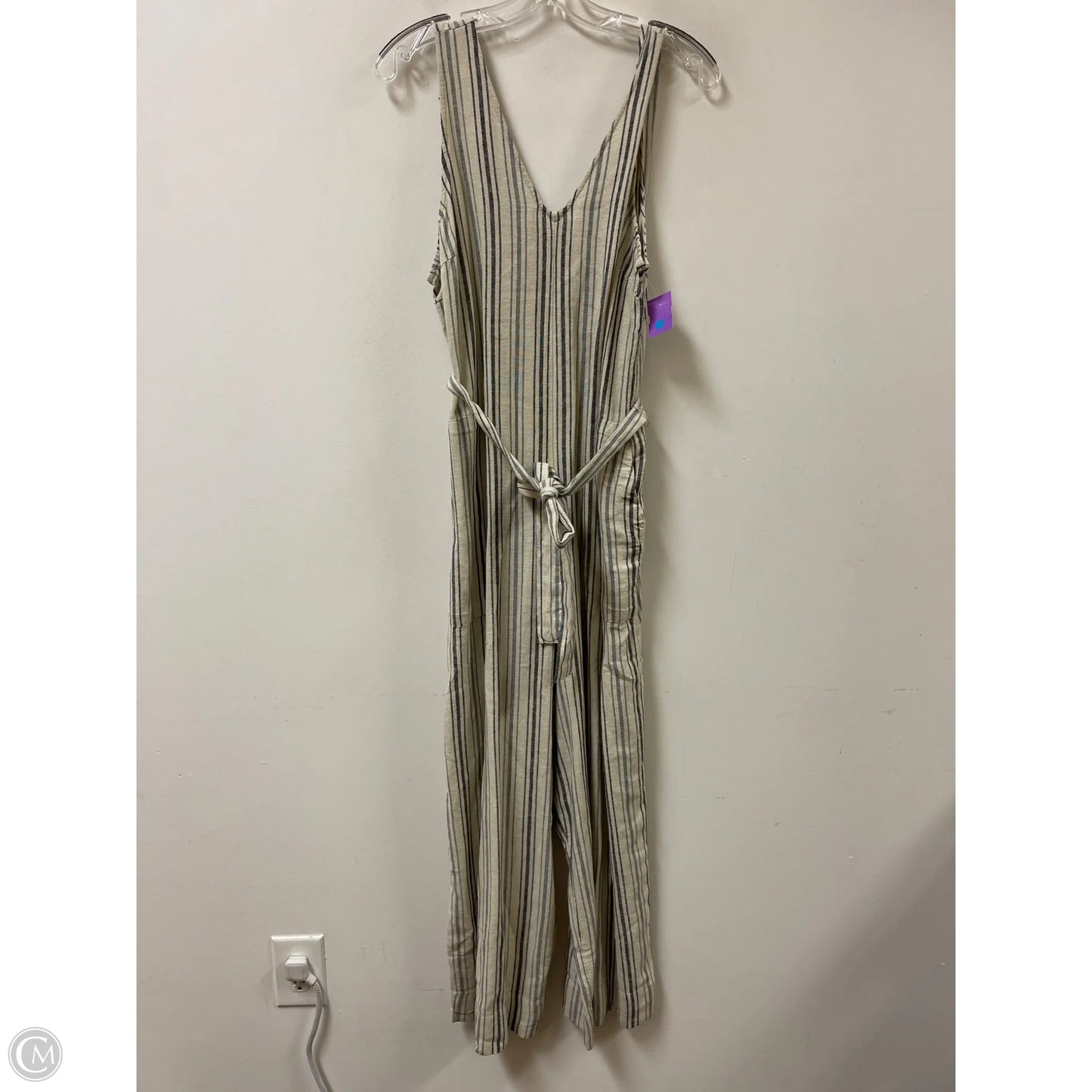 Jumpsuit By Sonoma In Striped Pattern, Size: L