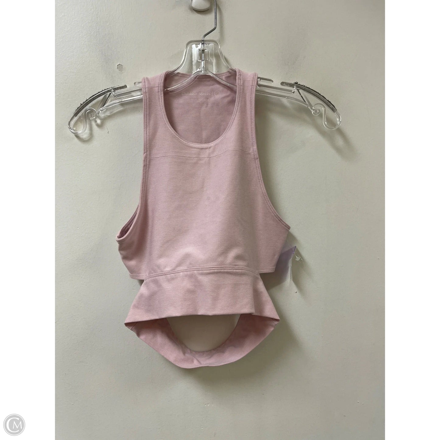 Athletic Bra By Outdoor Voices In Pink, Size: Xs