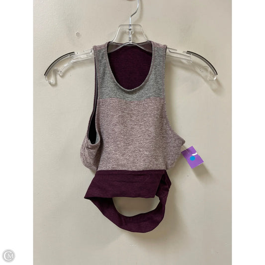 Athletic Bra By Outdoor Voices In Purple, Size: Xs
