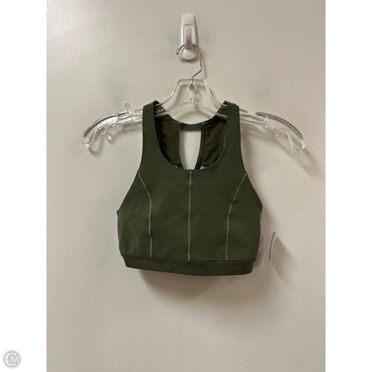Athletic Bra By Free People In Green, Size: Xs