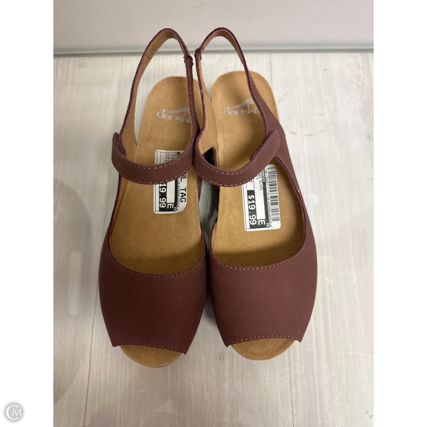Shoes Flats By Dansko In Purple, Size: 7.5