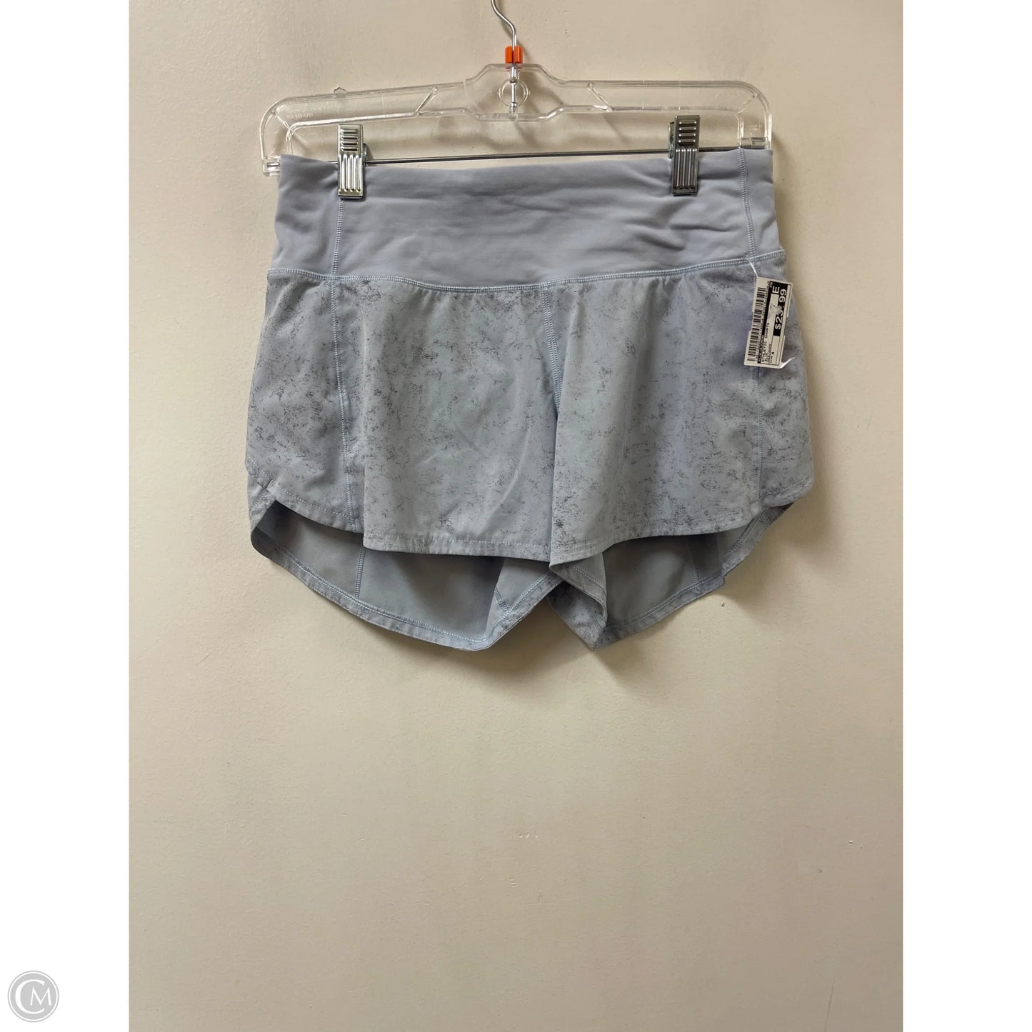 Athletic Shorts By Lululemon In Blue, Size: 4