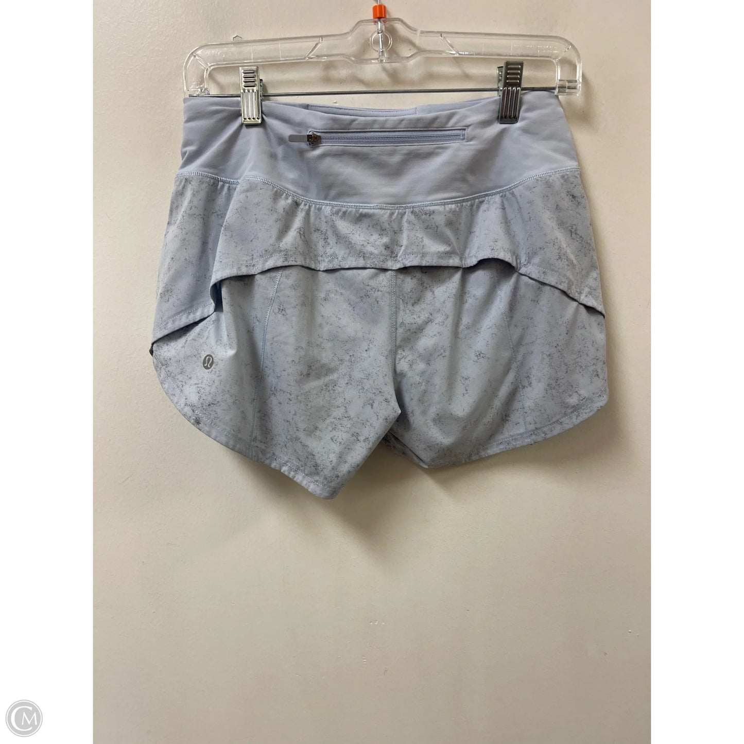 Athletic Shorts By Lululemon In Blue, Size: 4