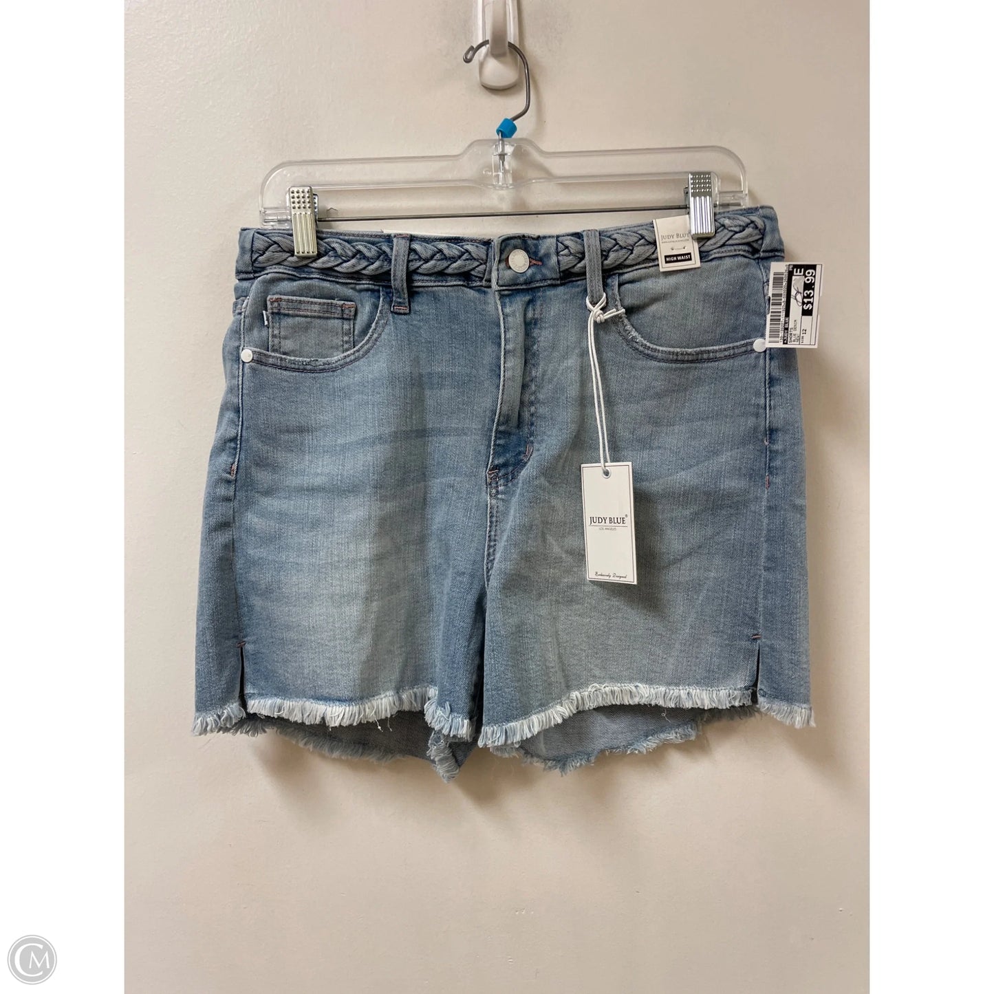 Shorts By Judy Blue In Blue Denim, Size: 12