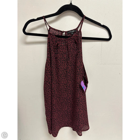 Top Sleeveless By Papermoon In Animal Print, Size: S