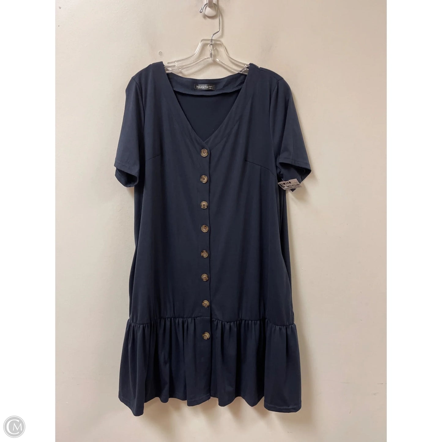 Dress Casual Short By Clothes Mentor In Navy, Size: L